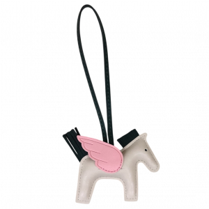 Charm Pegaso Beige Rosa Verde Pino