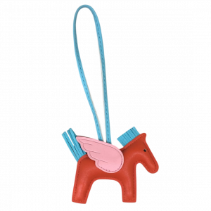 Charm Pegaso Naranja Rosa Azul