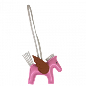 Charm Pegaso Rosa Beige Hueso