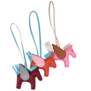 Charm Pegaso Naranja Rosa Azul