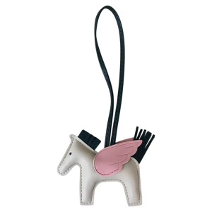 Charm pegaso Beige con verde pino