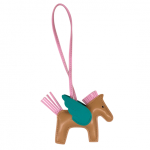 Charm Pegaso Beige Aqua Rosa