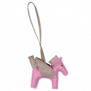 Charm Pegaso Rosa Beige